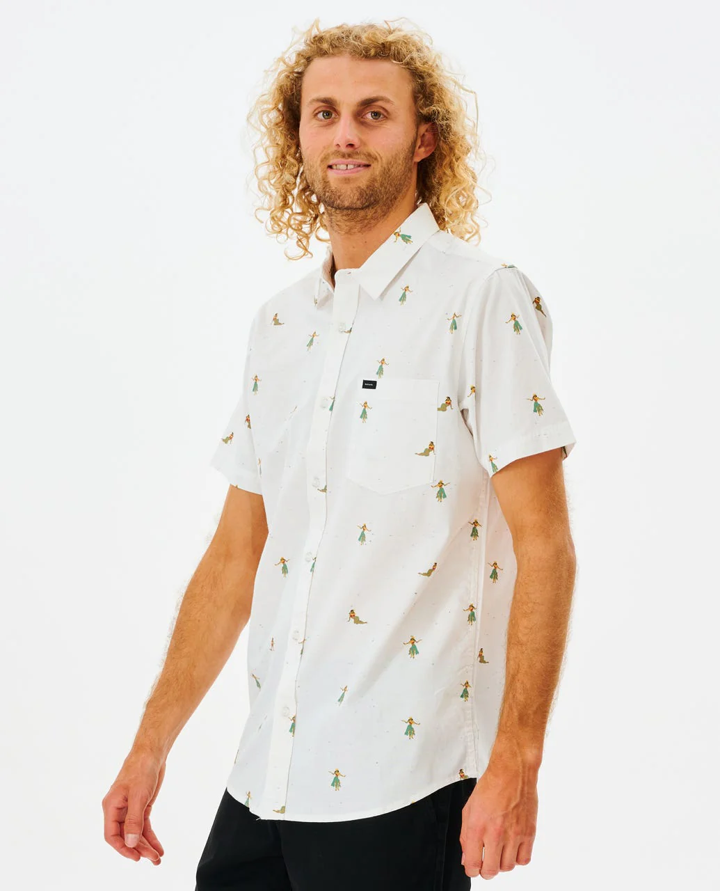 RIP CURL HULA BREACH | CAMISA MANGA CORTA ESTAMPADA SURFERA - Imagen 4