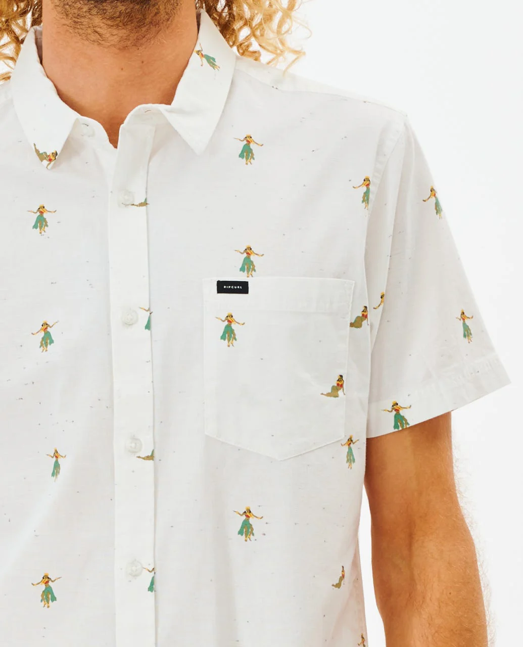 RIP CURL HULA BREACH | CAMISA MANGA CORTA ESTAMPADA SURFERA - Imagen 7