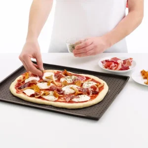 Tapete de silicona especial para pizzas 40 x 30 cm Lékué