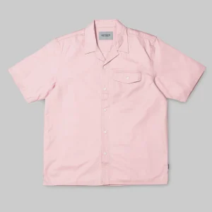 CARHARTT WIP CLOVER SHIRT SANDY ROSE | CAMISA DE MANGA CORTA LISA