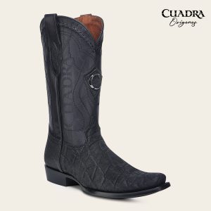 Bota tradicional Orígenes en piel genuina de elefante para caballero