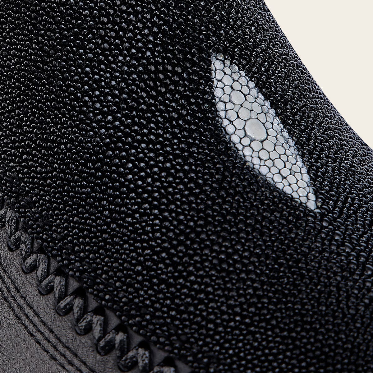 Bota casual en piel genuina de mantarraya para caballero - Imagen 3