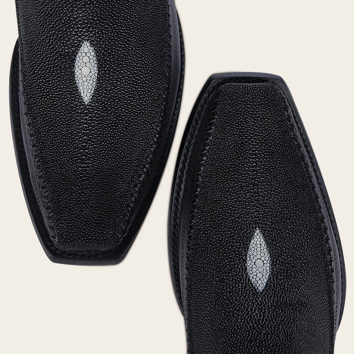 Bota casual en piel genuina de mantarraya para caballero - Imagen 9