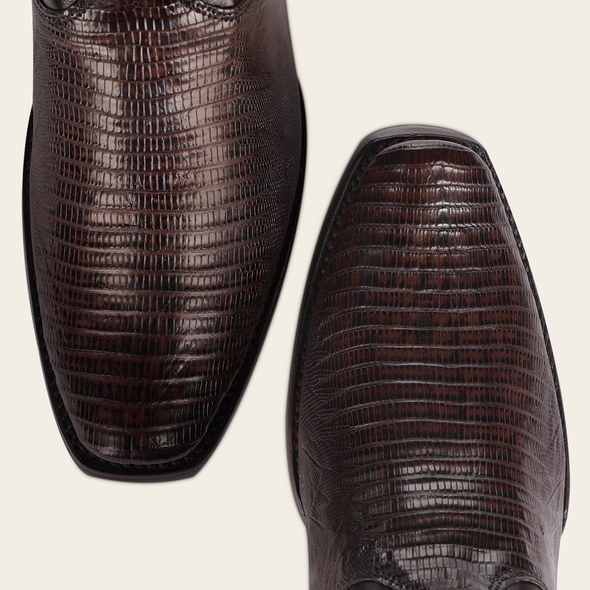 Bota en piel genuina de lizard para caballero - Imagen 9