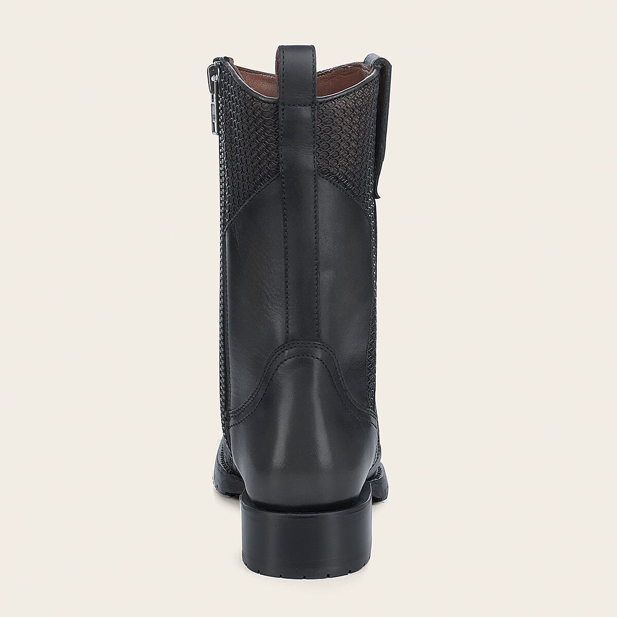 Bota casual en piel genuina de cuello de toro para caballero - Imagen 9