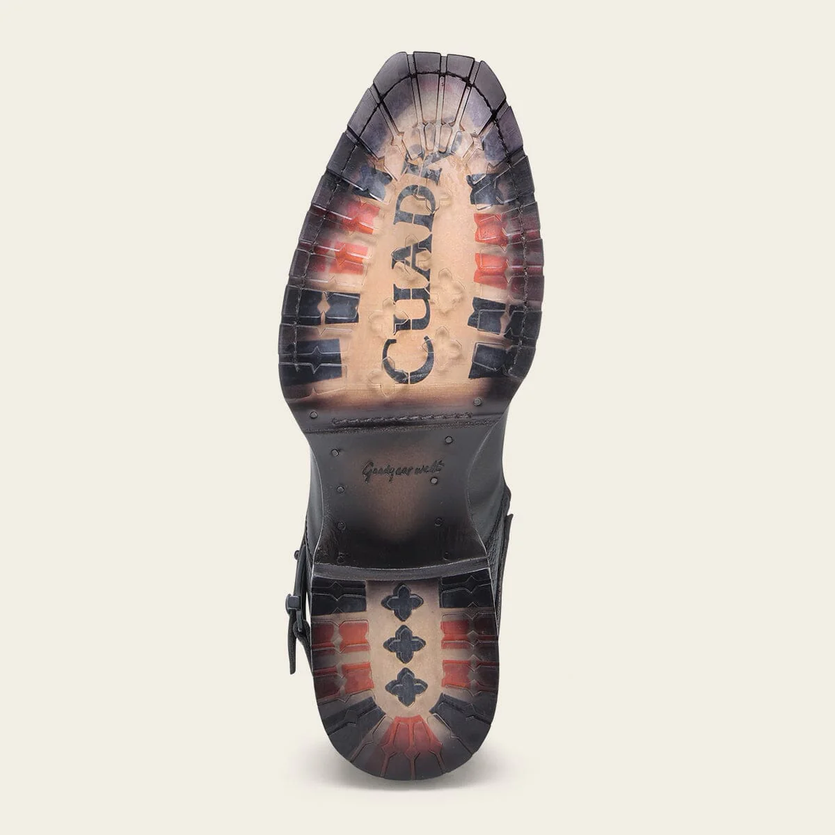 Bota biker en piel genuina para caballero - Imagen 4