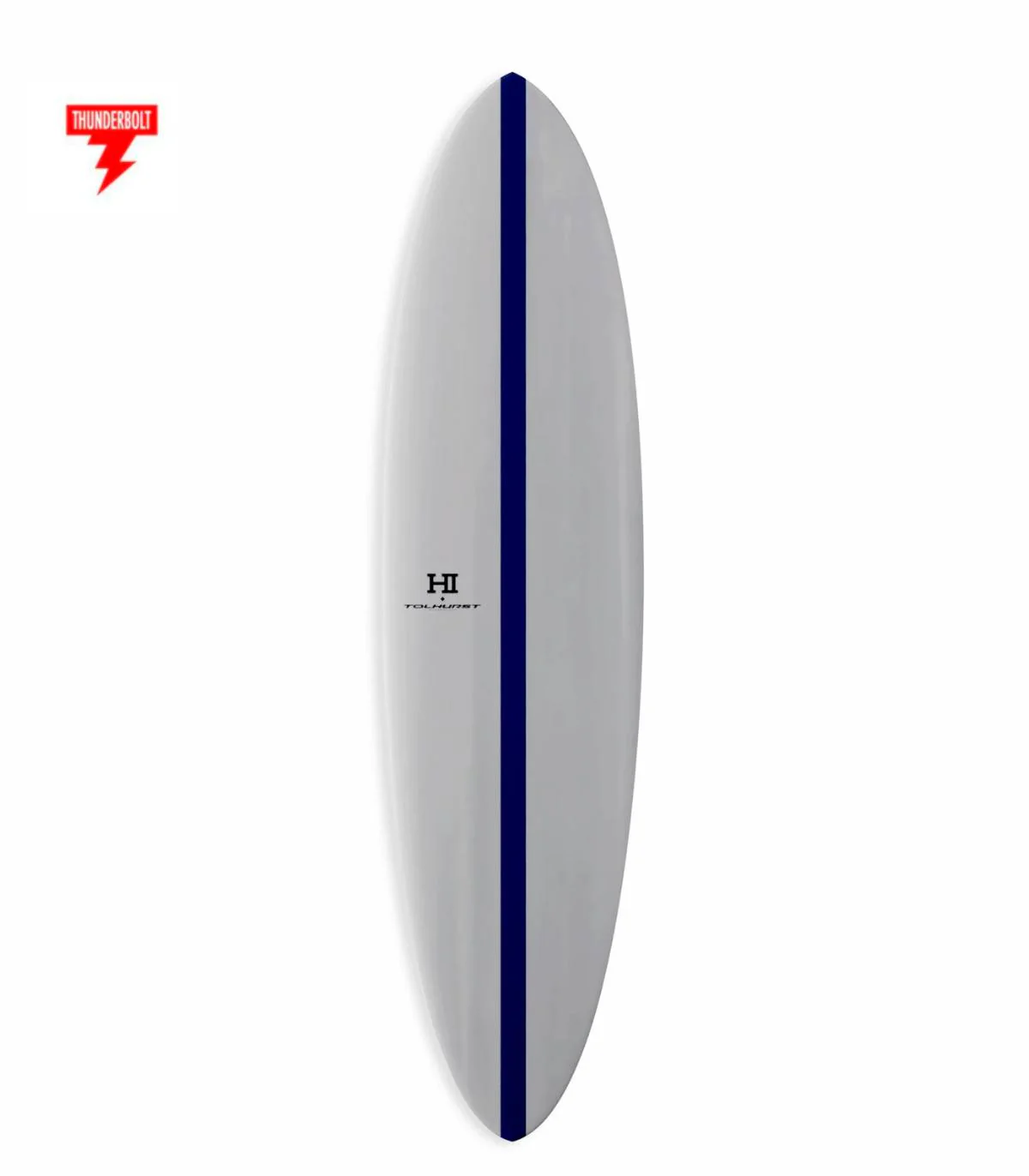 Mid6 Thunderbolt Harley Ingleby Blanco y Azul - Imagen 2