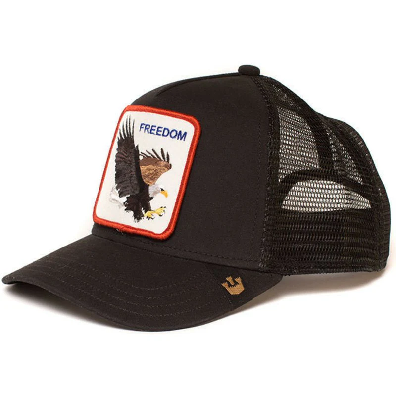 GOORIN BROS THE FREEDOM EAGLE BLACK | GORRA TRUCKER AJUSTABLE - Imagen 2