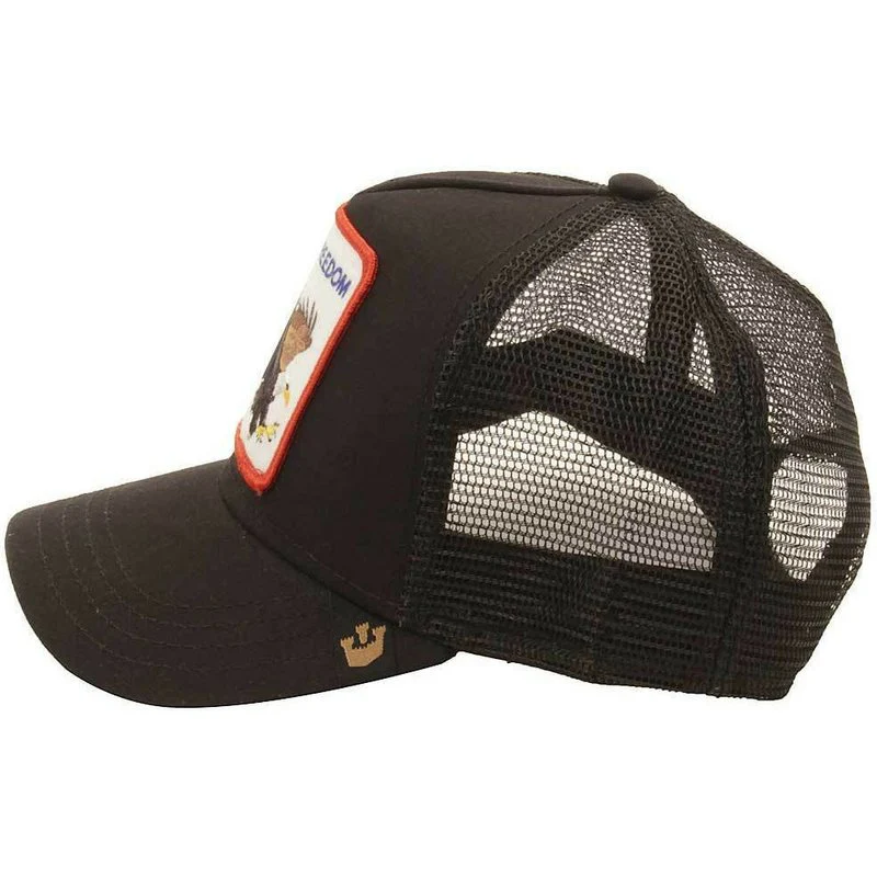 GOORIN BROS THE FREEDOM EAGLE BLACK | GORRA TRUCKER AJUSTABLE - Imagen 3