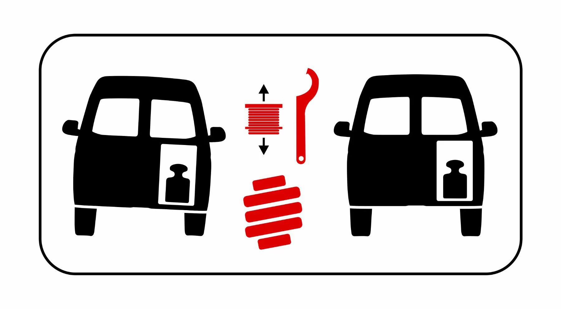 Muelles Eibach Pro Lift Kit +35 VW T5/T6/T6.1 - Imagen 8