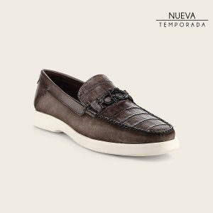 Loafer en piel genuina de nilóticus para caballero