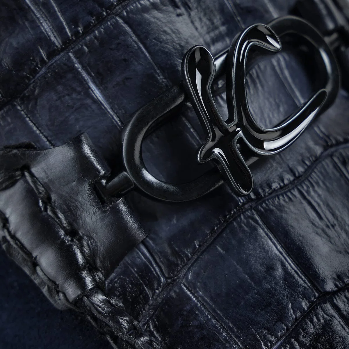 Loafer en piel genuina de nilóticus para caballero - Imagen 4