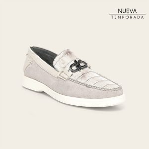 Loafer en piel genuina de nilóticus para caballero