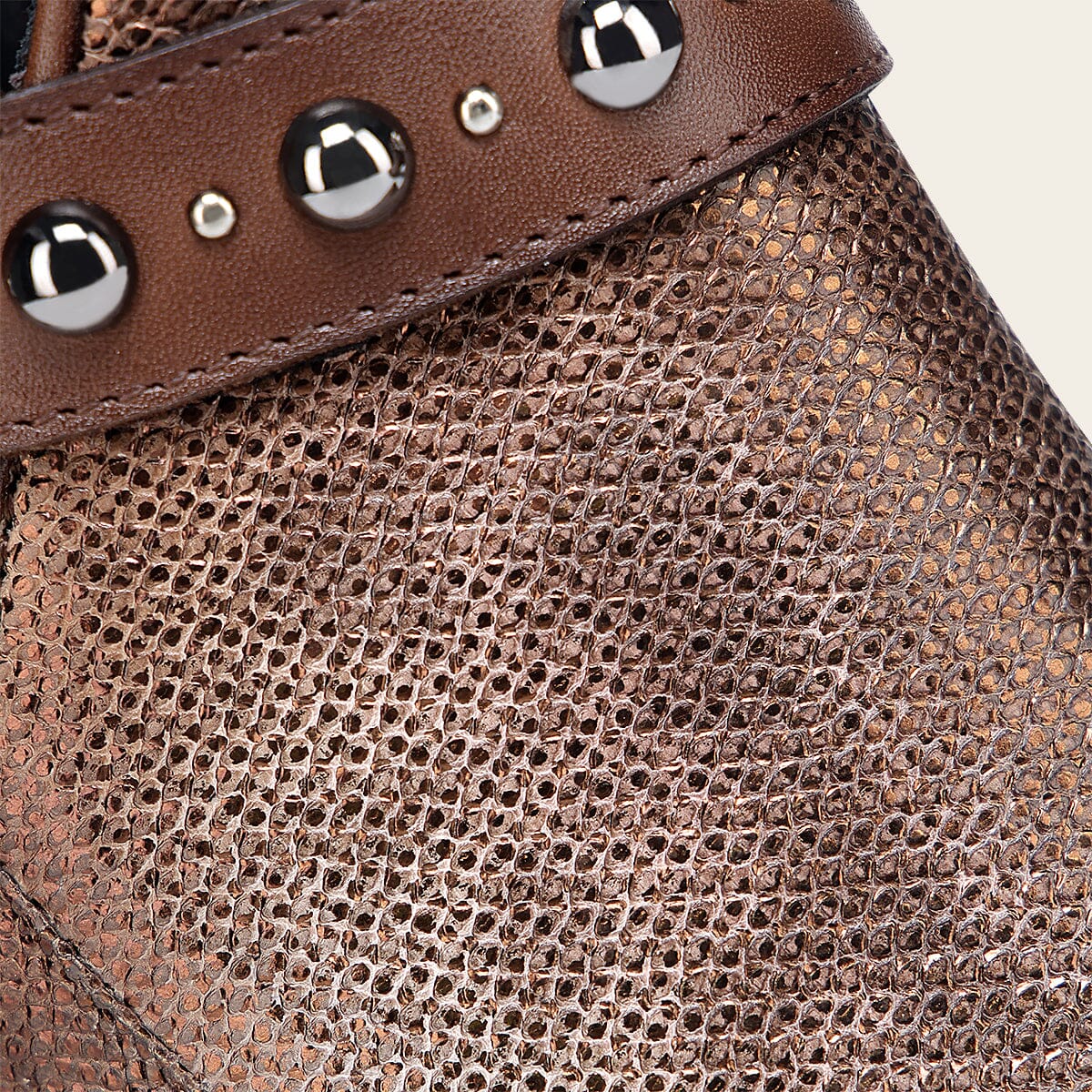 Botín en piel genuina de carunga para dama - Imagen 7