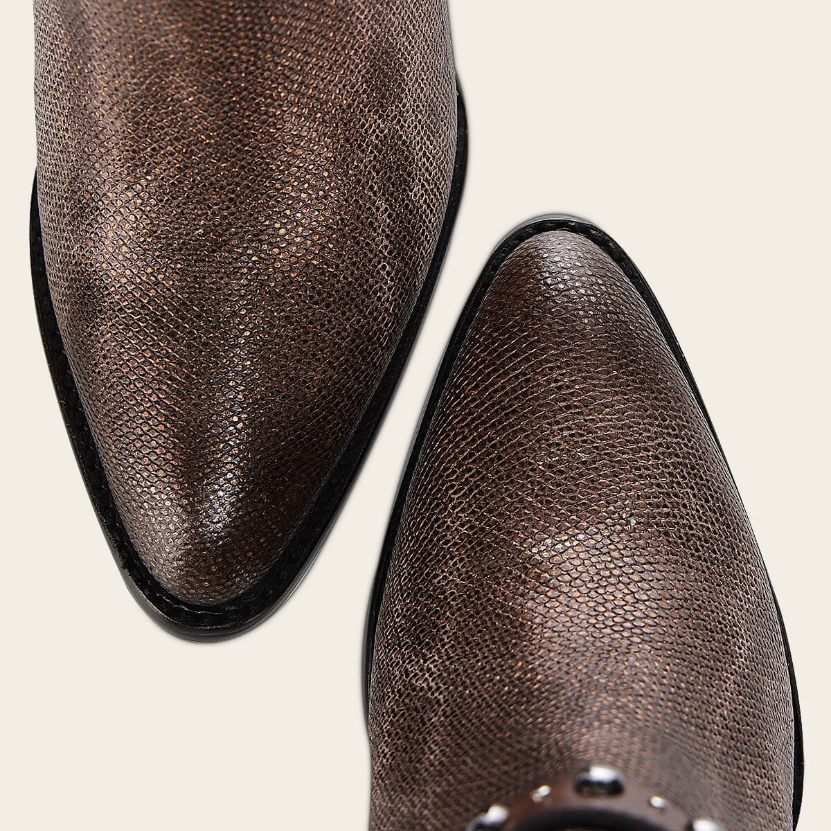 Botín en piel genuina de carunga para dama - Imagen 9