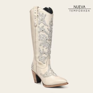 Bota casual en piel genuina para dama