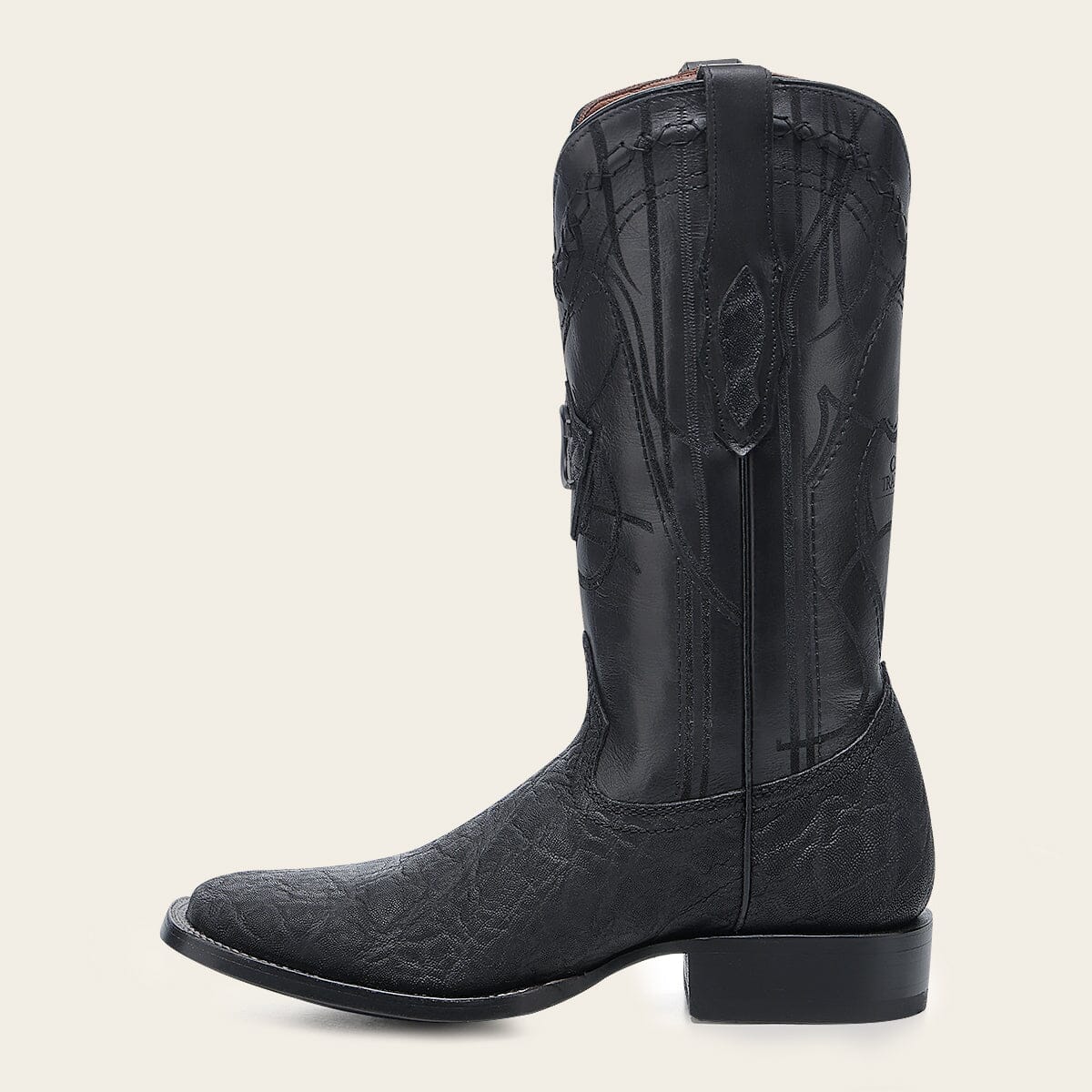 Bota tradicional Orígenes en piel genuina de elefante para caballero - Imagen 5