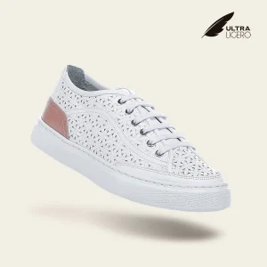 Tenis derby en piel genuina para dama