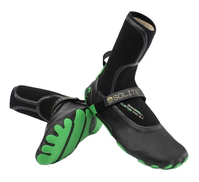SOLITE CUSTOM PRO 2.0 3MM BLACK GREEN | ESCARPINES TERMO MOLDEABLES CON SPLIT-TOE - Imagen 4
