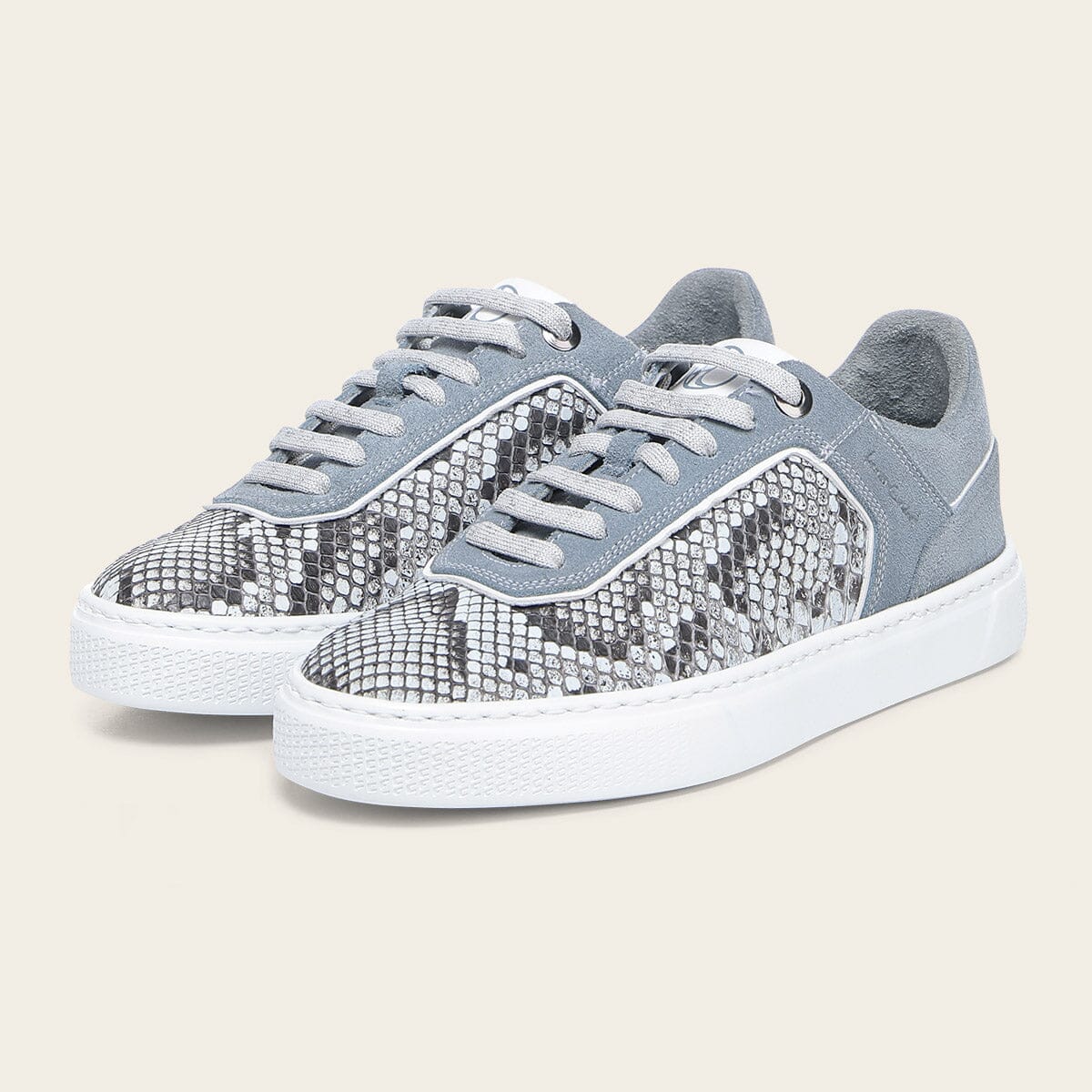 Tenis en piel genuina de pitón para dama - Imagen 7