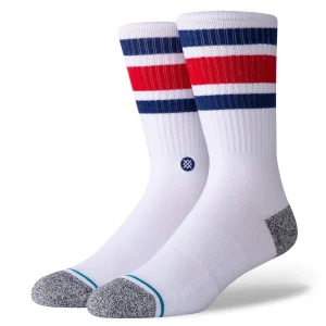STANCE BOYD STAPLE BLUE | CALCETINES DE CAÑA MEDIA A RAYAS