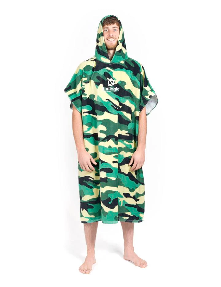 SURFLOGIC CAMO PONCHO | PONCHO DE SURF - Imagen 2