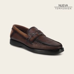 Loafer en piel genuina de nilóticus para caballero