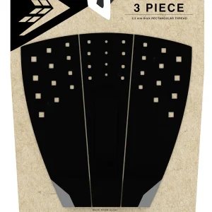 FIREWIRE LOWRIDER THIN 3 PIECE TRACTION PAD BLACK | GRIP DE SURF