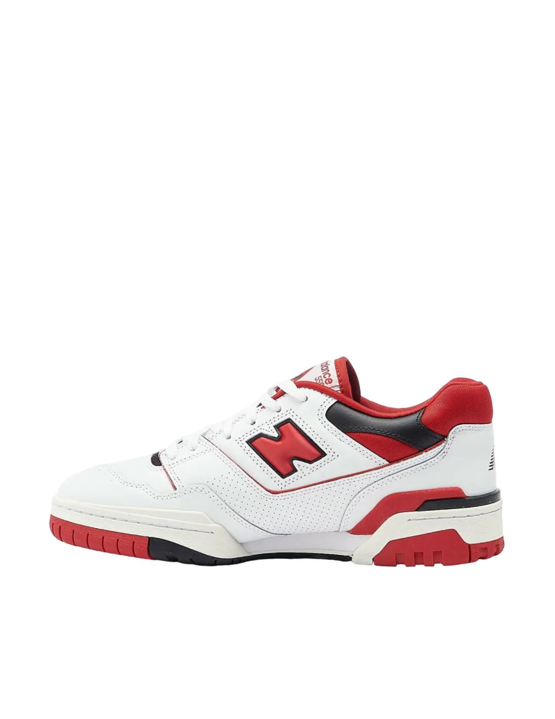 NEW BALANCE 550 WHITE/TEAM RED BB550SE1 | ZAPATILLAS CLÁSICAS Y VERSÁTILES - Imagen 3