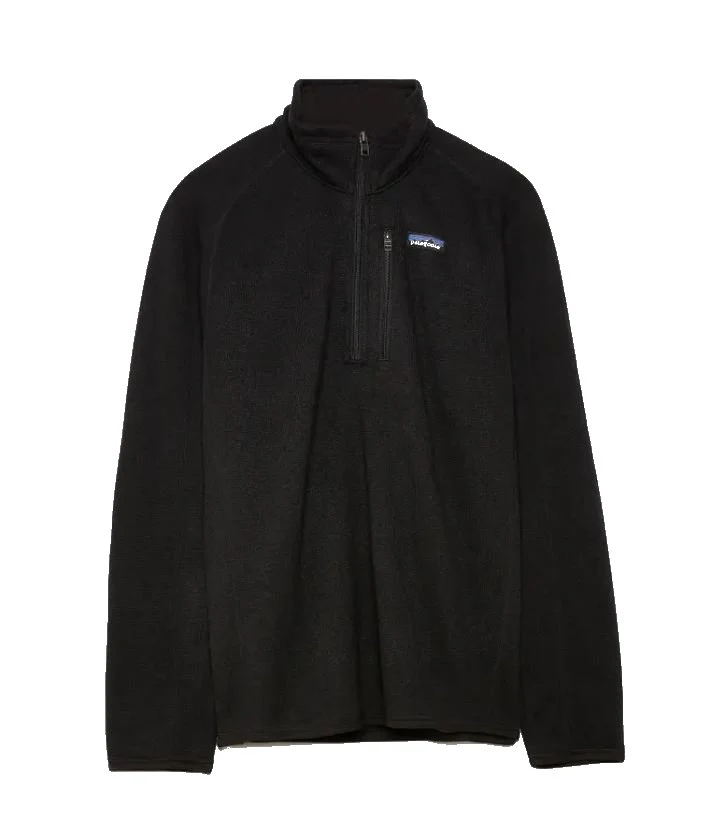 Patagonia Better Sweater 1/4 Zip Negro - Imagen 2