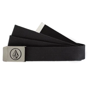 VOLCOM CIRCLE WEB BELT | CINTURÓN DE LONA CON HEBILLA METÁLICA
