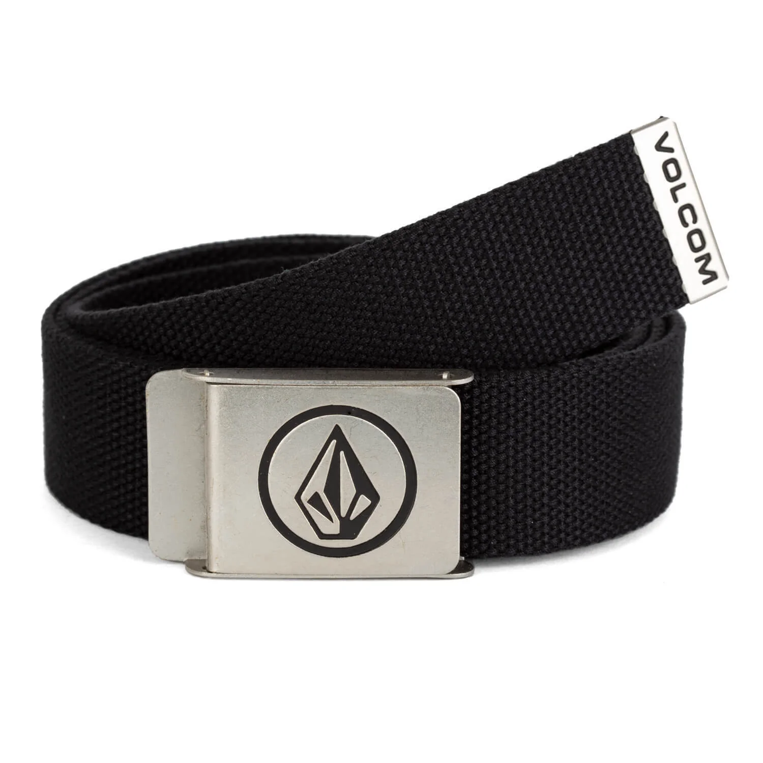 VOLCOM CIRCLE WEB BELT | CINTURÓN DE LONA CON HEBILLA METÁLICA - Imagen 4