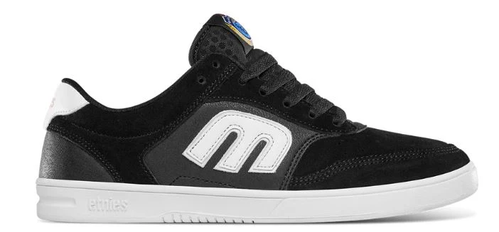 ETNIES THE AURELIEN BLACK & WHITE | ZAPATILLAS DE SKATE PREMIUM - Imagen 2