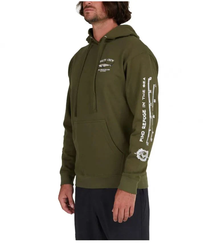 SALTY CREW BRUCE HOOD FLEECE | SUDADERA CON CAPUCHA - Imagen 5