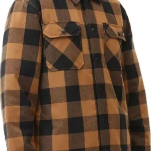 DICKIES SHERPA LINED SACRAMENTO BROWN DUCK | SOBRECAMISA DE FRANELA FORRADA