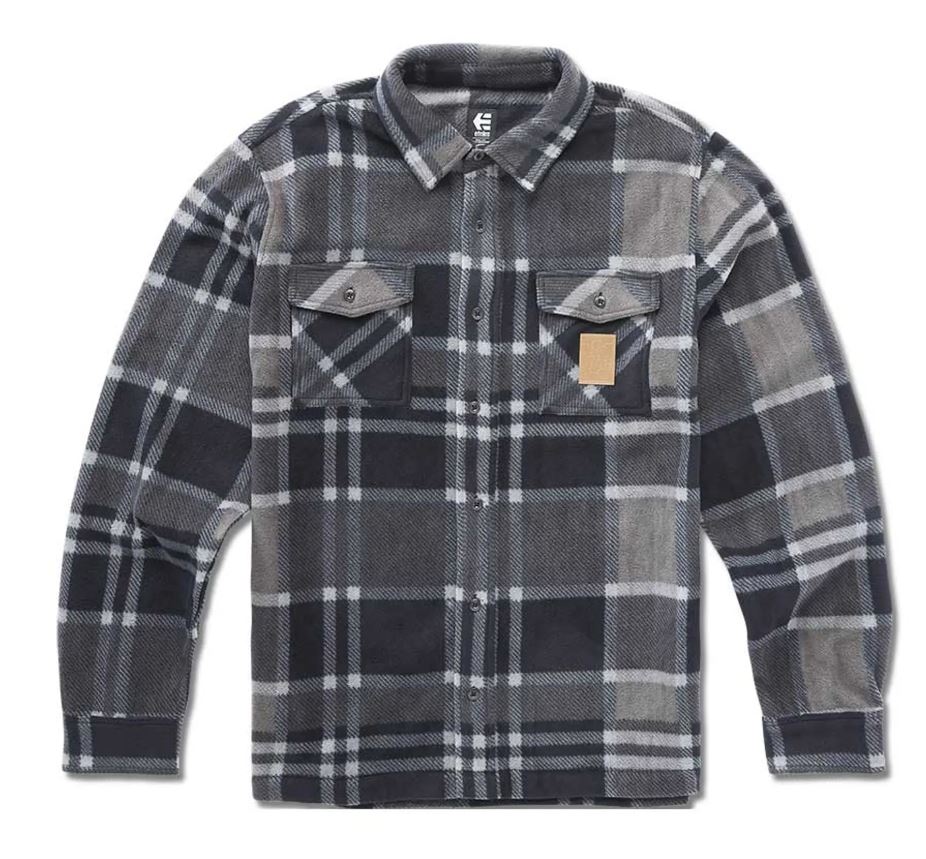ETNIES WOODSMAN FLEECE RUST | CAMISA DE FORRO POLAR - Imagen 4