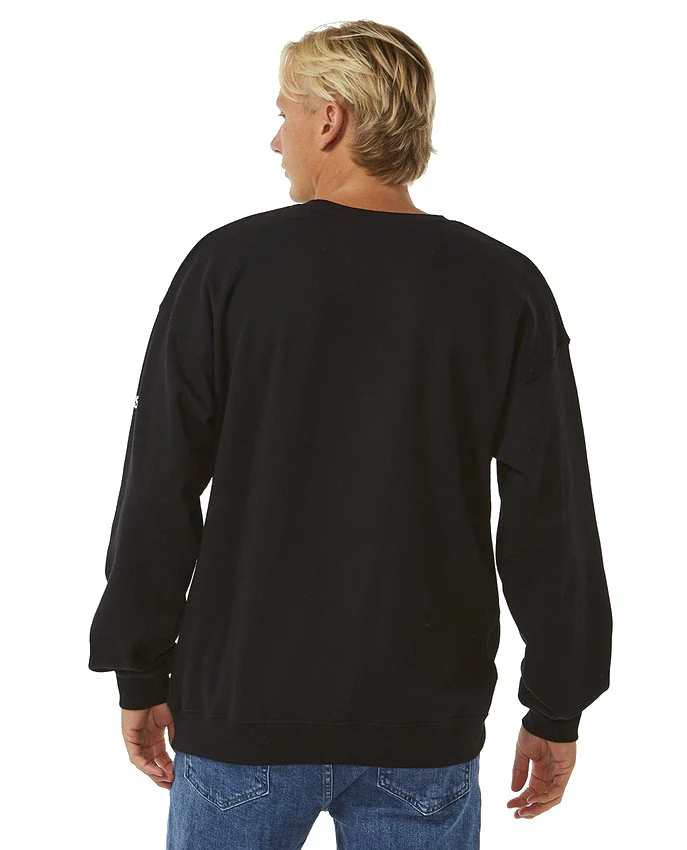 RIP CURL SUDADERA PRO 2024 CREW BLACK - Imagen 3