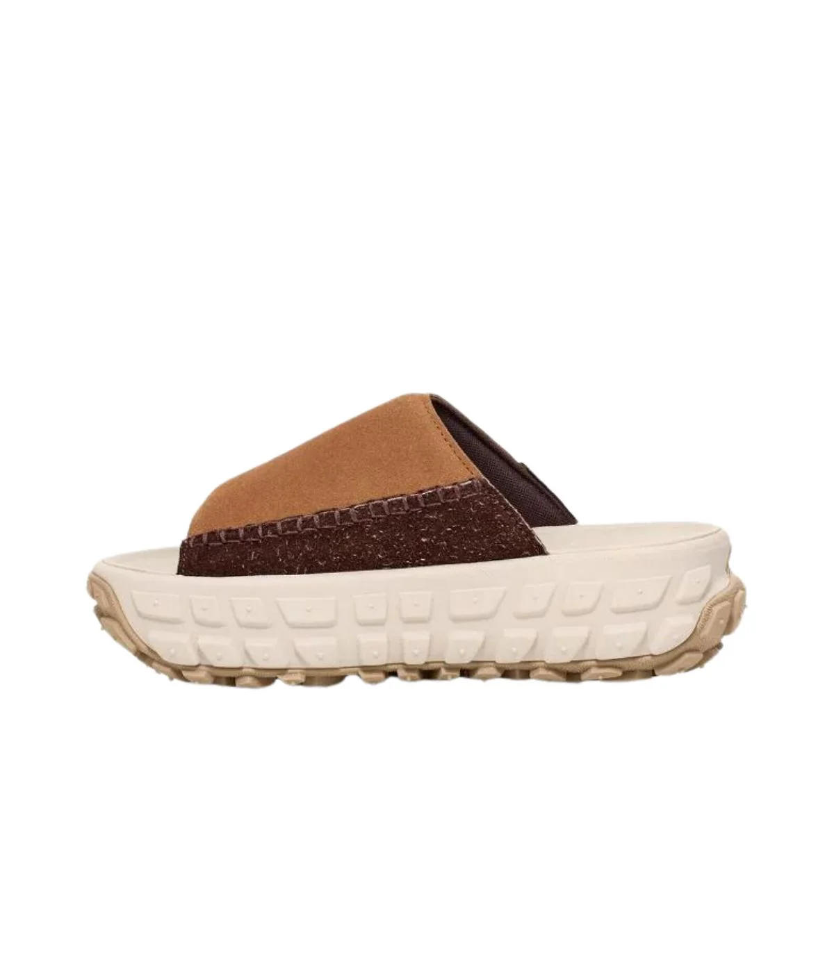 UGG VENTURE DAZE SLIDE CHESTNUT/CERAMIC | SANDALIAS DE ANTE CON SUELA DE CAÑA DE AZÚCAR - Imagen 3