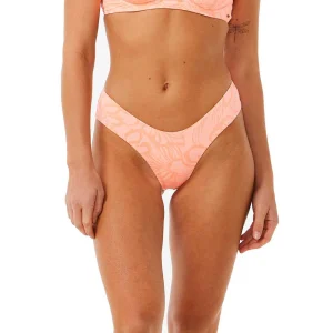 RIP CURL SUN CHASER SKIMPY HIPSTER PANT CORAL | BRAGUITA DE BIKINI