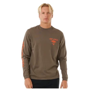 RIP CURL FADE OUT ICON LS TEE ROCK | CAMISETA SURFERA DE MANGA LARGA