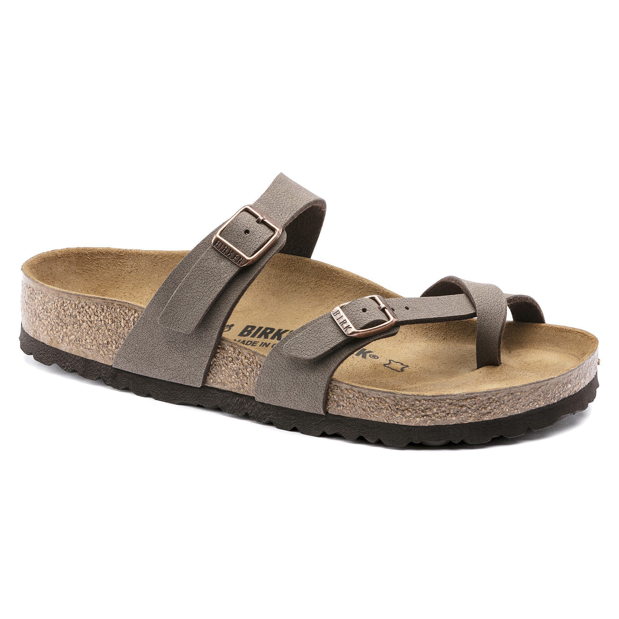BIRKENSTOCK MAYARI BIRKO-FLOR BIRKIBUC | SANDALIAS DE DEDO CON PLANTILLA ANATÓMICA