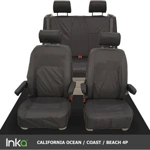 Fundas Impermeables para Asientos Camper VW T5/6/6.1 California Ocean/Beach A2