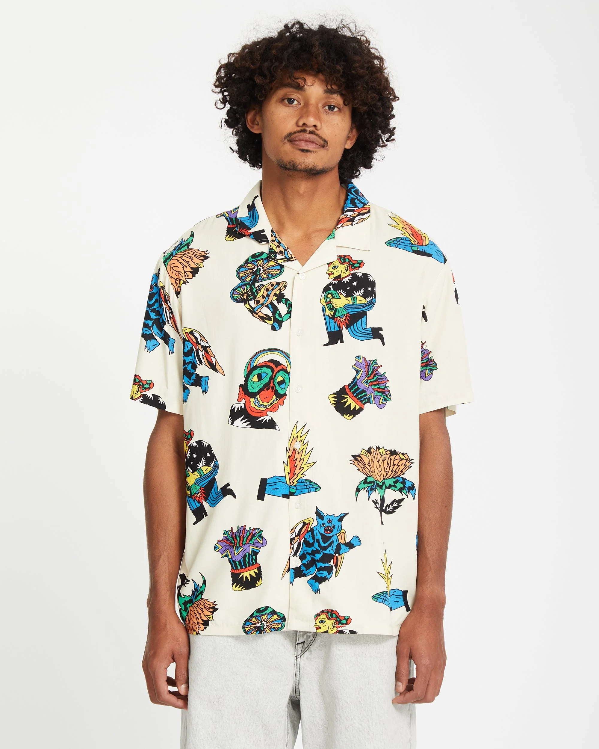VOLCOM FA BOB MOLLEMA SS | CAMISA DE MANGA CORTA CON DISEÑO EXCLUSIVO - Imagen 4