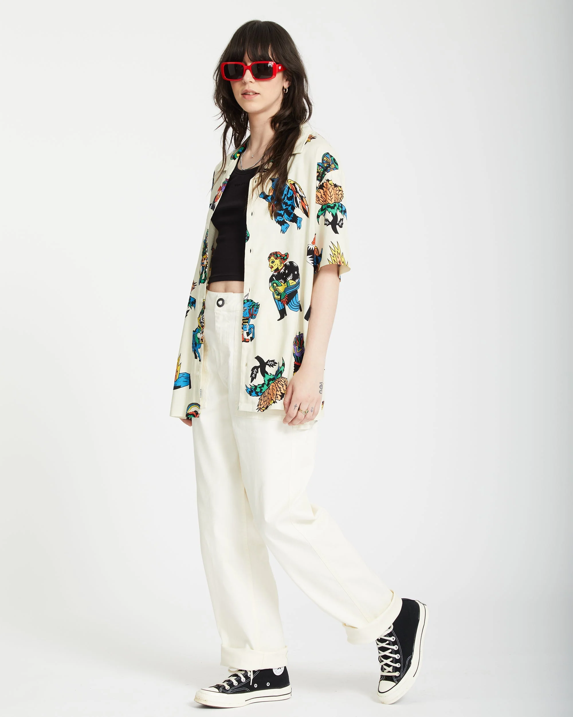 VOLCOM FA BOB MOLLEMA SS | CAMISA DE MANGA CORTA CON DISEÑO EXCLUSIVO - Imagen 6