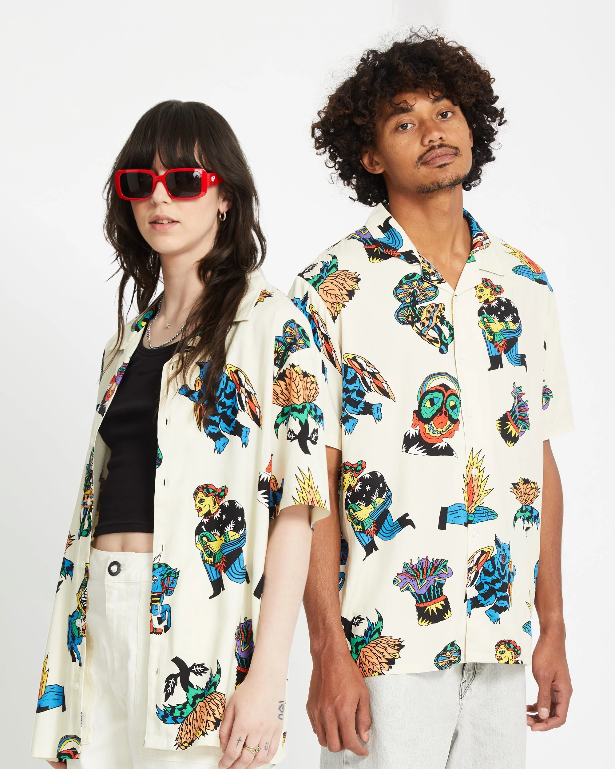 VOLCOM FA BOB MOLLEMA SS | CAMISA DE MANGA CORTA CON DISEÑO EXCLUSIVO - Imagen 2