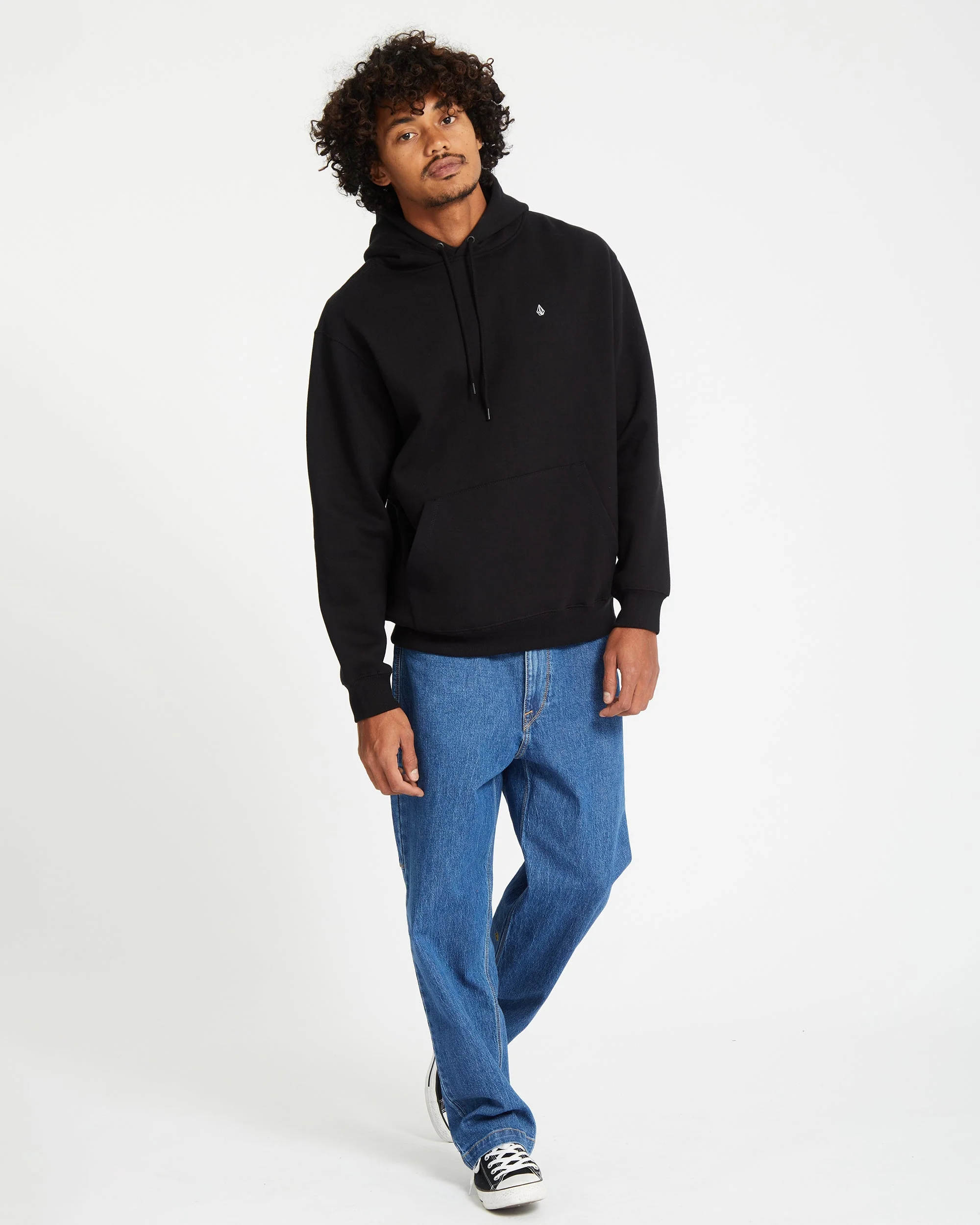 VOLCOM SINGLE STONE TW CREW | SUDADERA CON CAPUCHA TEJIDO RECICLADO - Imagen 5