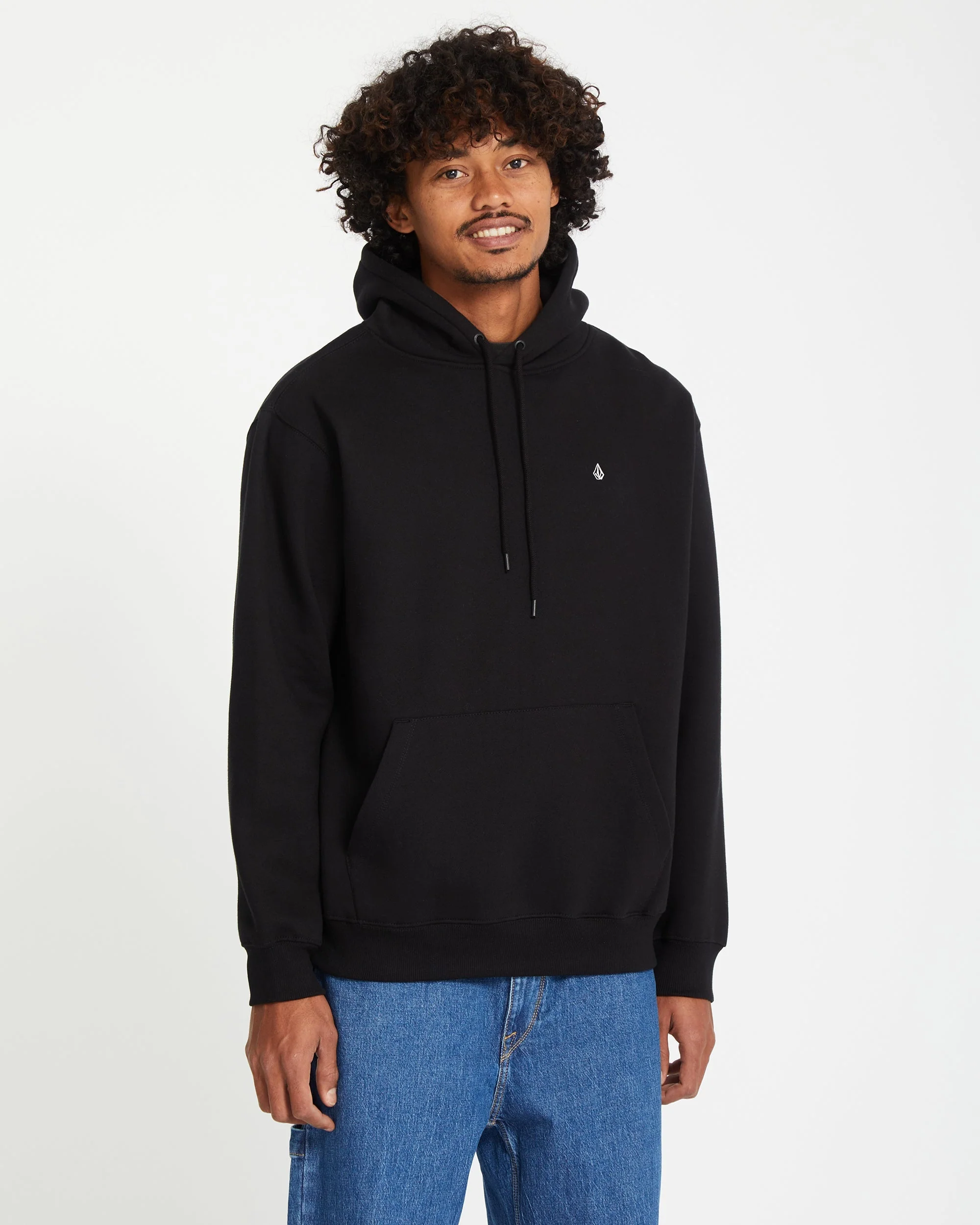 VOLCOM SINGLE STONE TW CREW | SUDADERA CON CAPUCHA TEJIDO RECICLADO - Imagen 2
