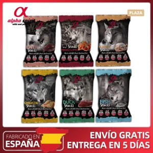 ALPHA SPIRIT Snacks para Perros 24 Bolsas