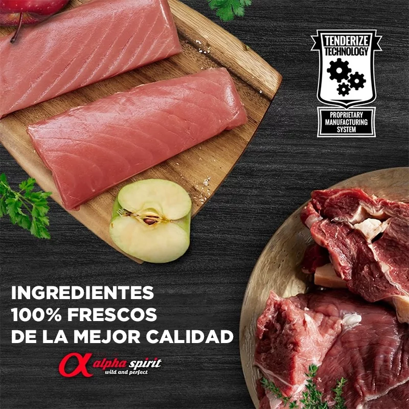 ALPHA SPIRIT Snacks para Perros 24 Bolsas - Imagen 4