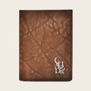 Billetera en piel de elefante